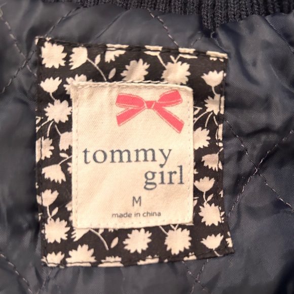 Girls Tommy Hilfiger Varsity Jacket - Picture 3 of 5